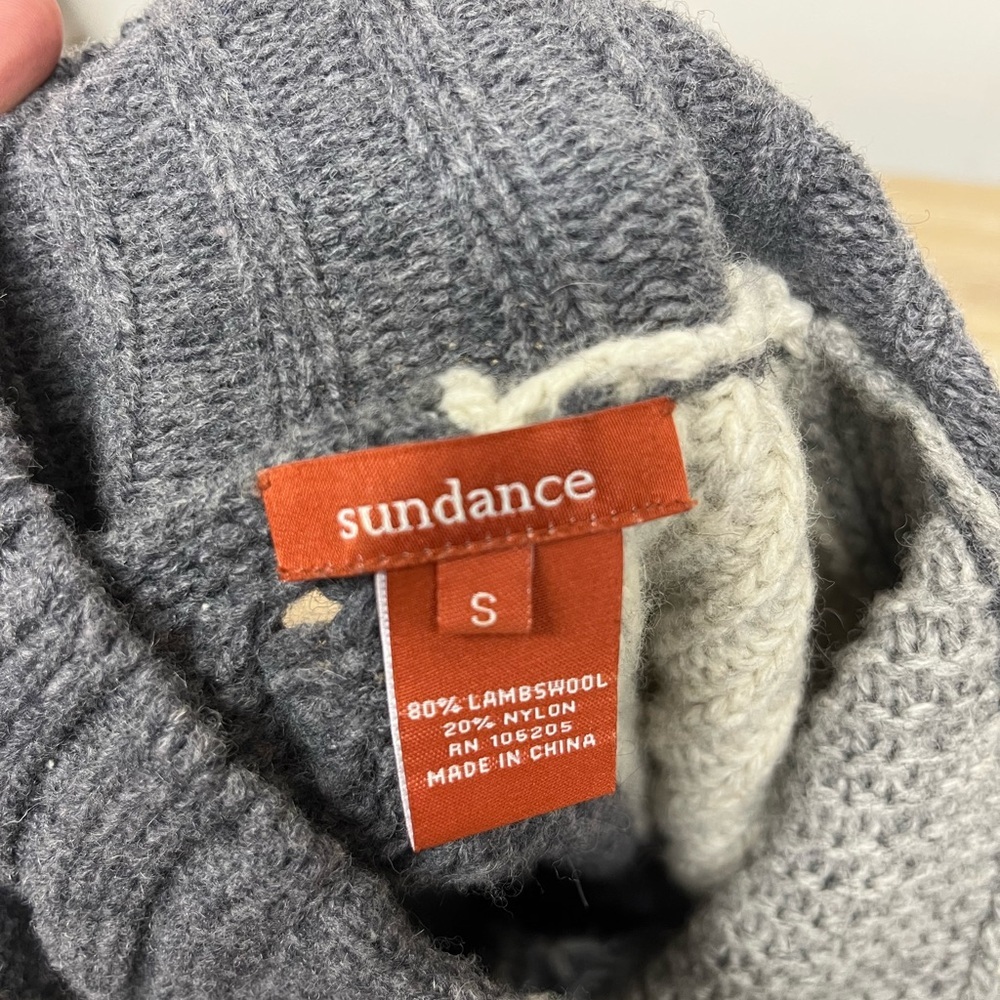 Sundance Catalog Homespun Patchwork Cardigan Swea… - image 4